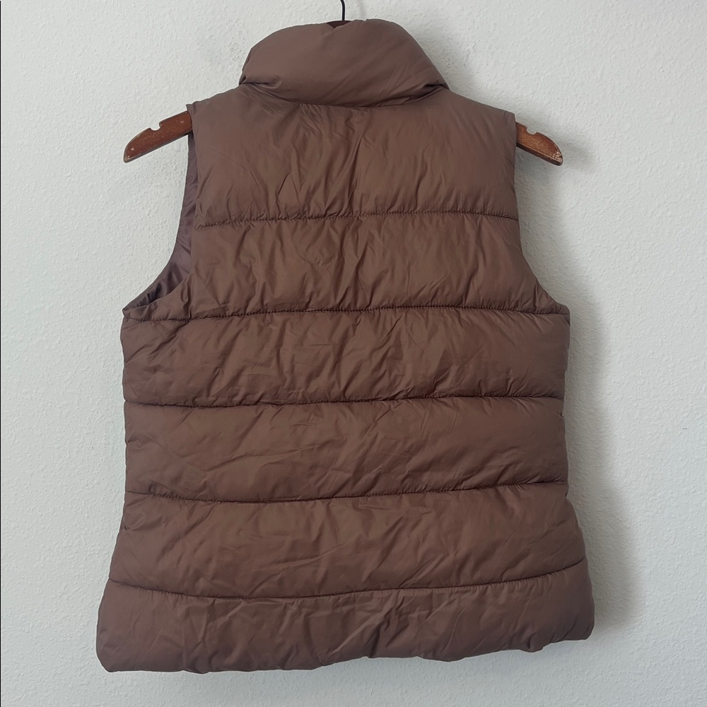 Old Navy Tan Puffer Vest - Picture 3 of 3